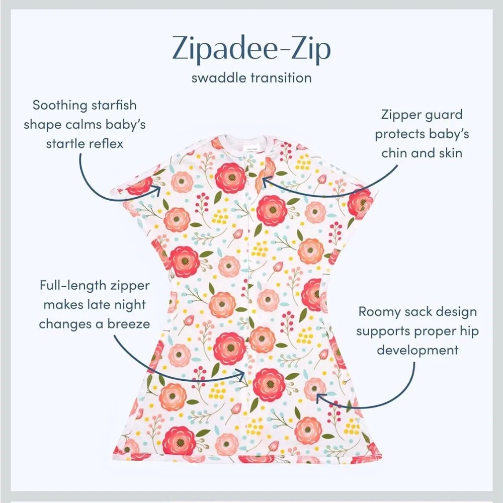 SleepingBaby Zipadee-Zip Transition Swaddle - Picture 4 of 7